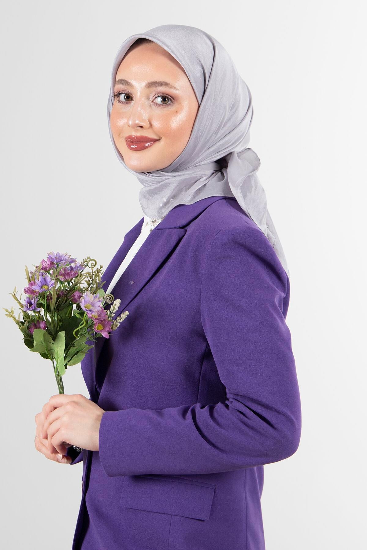 Harem Scarf Brisa Vual Eşarp - Gri