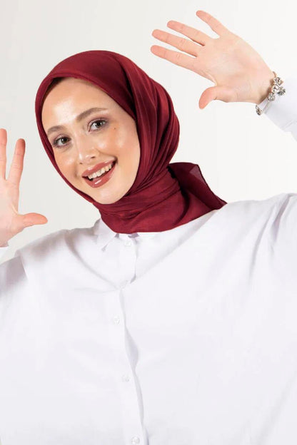 Harem Scarf Brisa Vual Eşarp - Kızılcık