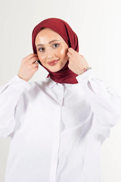 Harem Scarf Brisa Vual Eşarp - Kızılcık