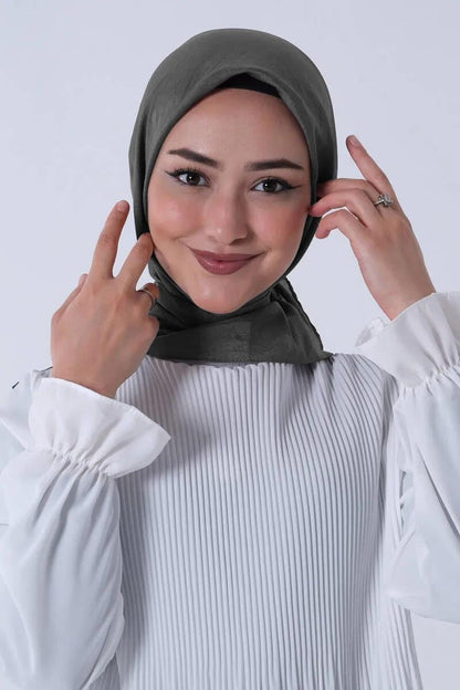 Harem Scarf Brisa Vual Eşarp - Koyu Füme
