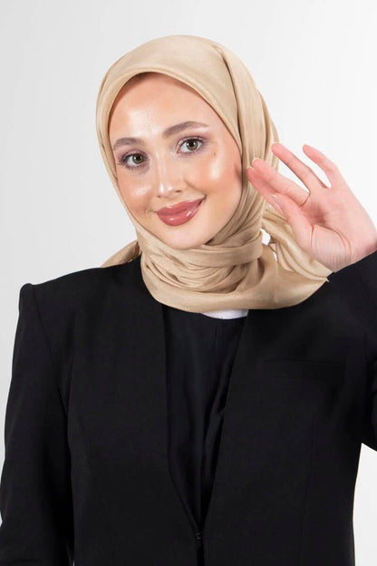 Harem Scarf Brisa Vual Eşarp - Nohut