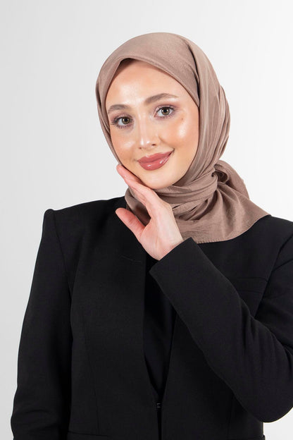 Harem Scarf Brisa Vual Eşarp - Vizon