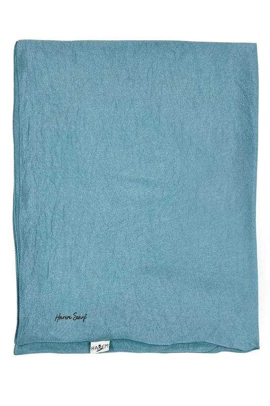 Harem Scarf Brisa Vual Şal - Açık İndigo