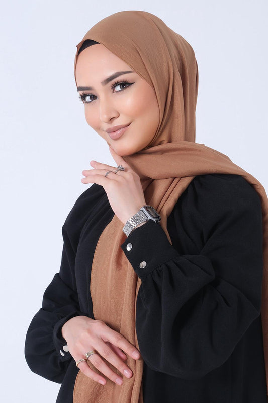 Harem Scarf Brisa Vual Şal - Fındık