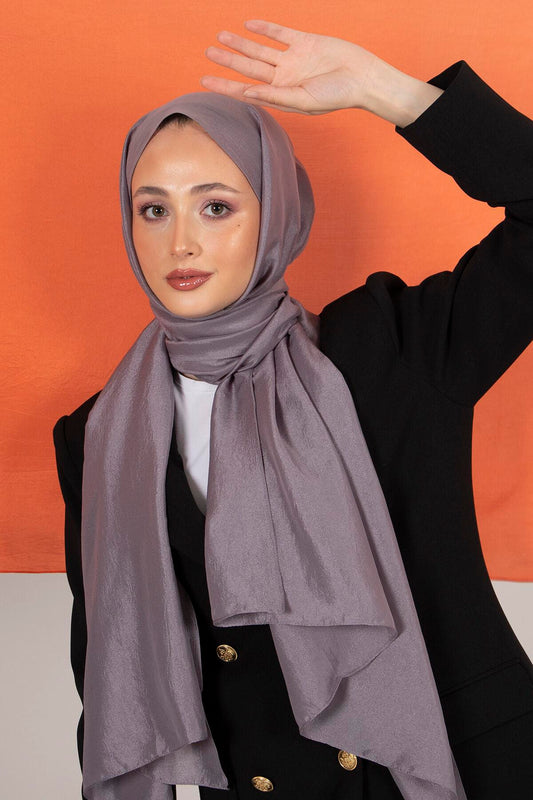 Harem Scarf Brisa Vual Şal - Füme