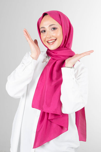 Harem Scarf Brisa Vual Şal - Fuşya