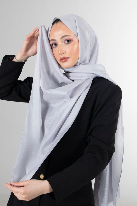 Harem Scarf Brisa Vual Şal - Gümüş