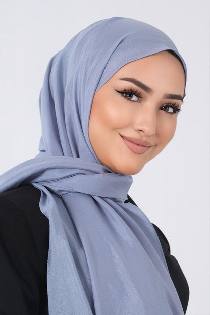 Harem Scarf Brisa Vual Şal - Kot Mavi