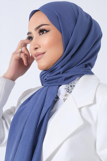 Harem Scarf Brisa Vual Şal - Koyu İndigo