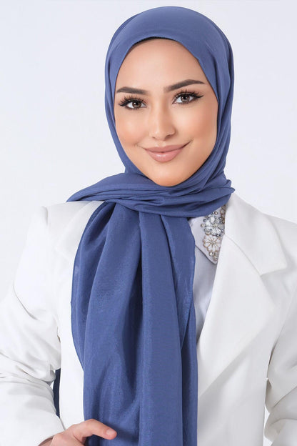 Harem Scarf Brisa Vual Şal - Koyu İndigo