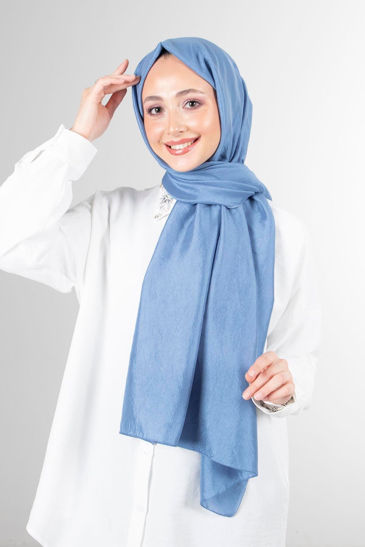 Harem Scarf Brisa Vual Şal - Mavi