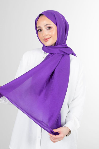 Harem Scarf Brisa Vual Şal - Mor