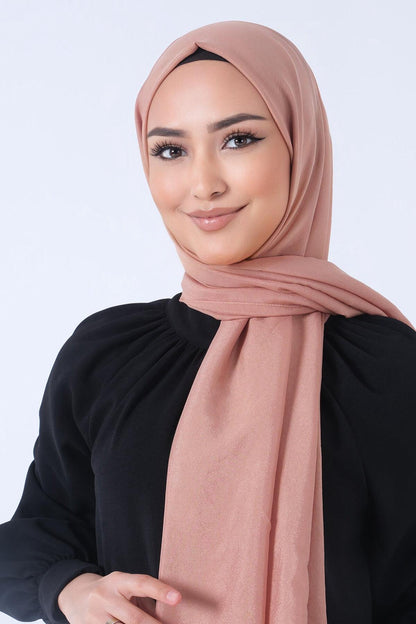 Harem Scarf Brisa Vual Şal - Şeftali