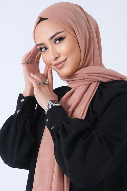 Harem Scarf Brisa Vual Şal - Şeftali