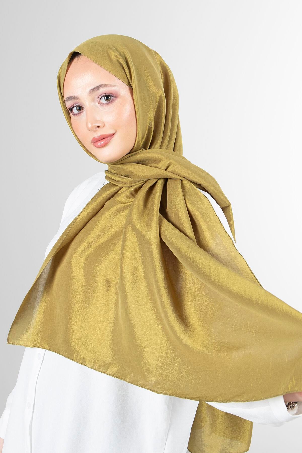 Harem Scarf Brisa Vual Şal - Yağ Yeşili