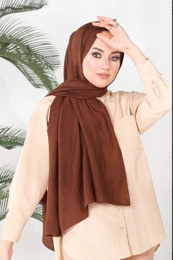 Harem Scarf İncila Şal - Acı Kahve