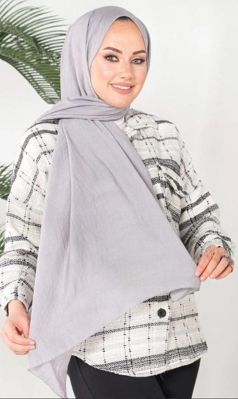 Harem Scarf İncila Şal - Gri