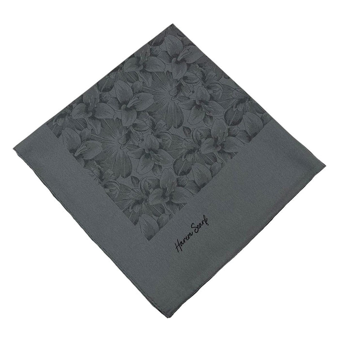 Harem Scarf Viskon Eşarp - Gold Derin - Antrasit
