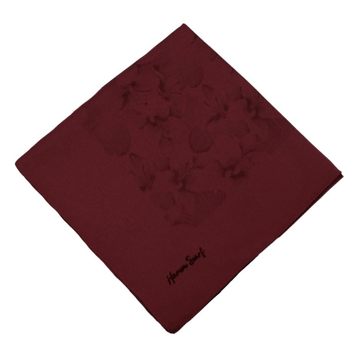 Harem Scarf Viskon Eşarp - Gold Derin - Bordo