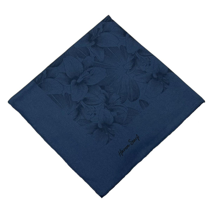 Harem Scarf Viskon Eşarp - Gold Derin - Lacivert