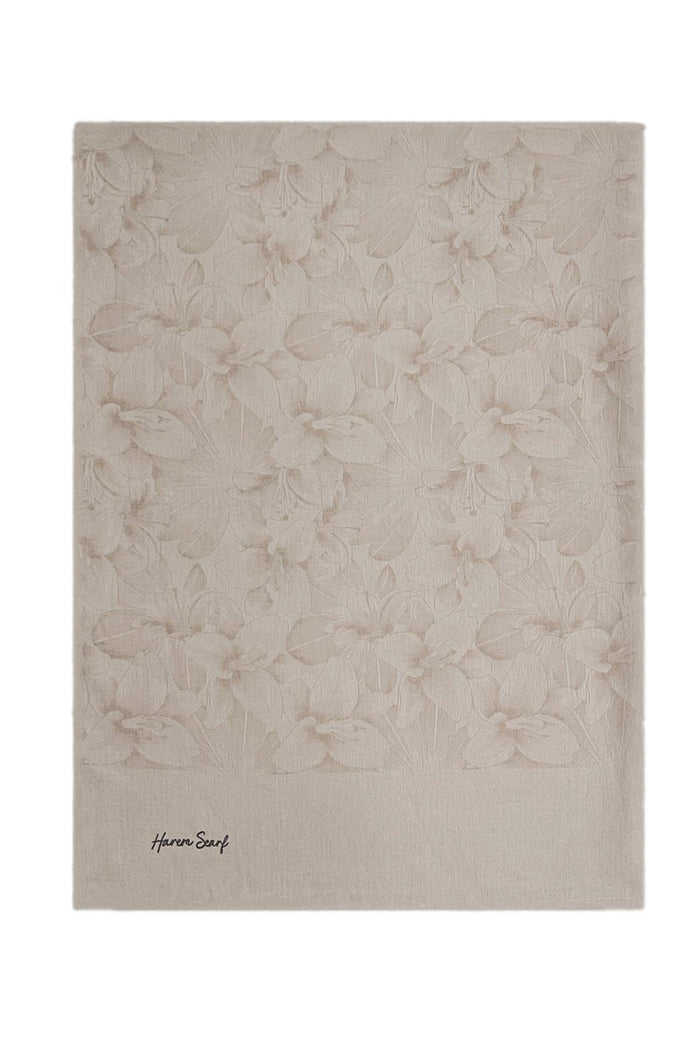 Harem Scarf Viskon Şal - Gold Derin - Açık Vizon