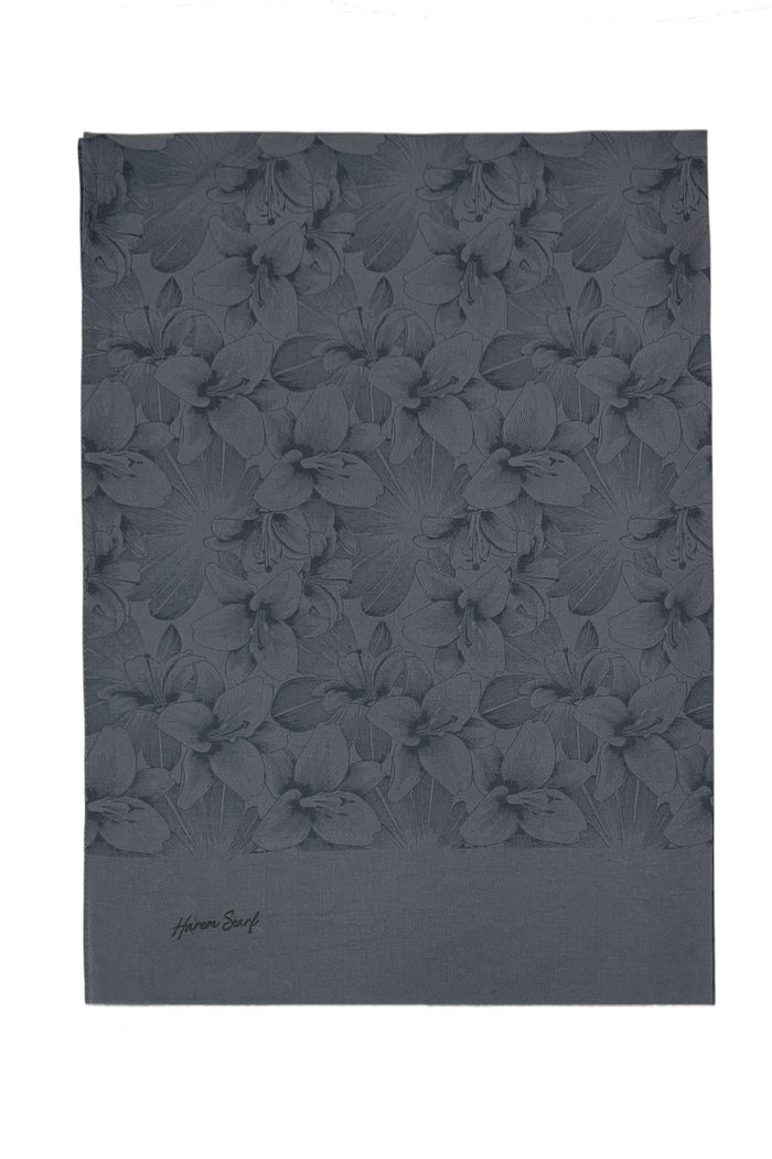 Harem Scarf Viskon Şal - Gold Derin - Füme