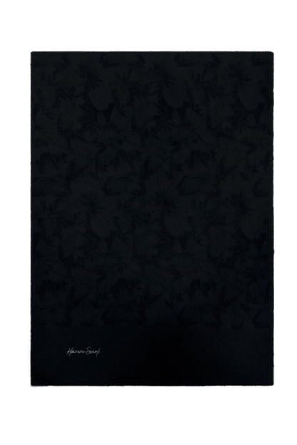 Harem Scarf Viskon Şal - Gold Derin - Siyah