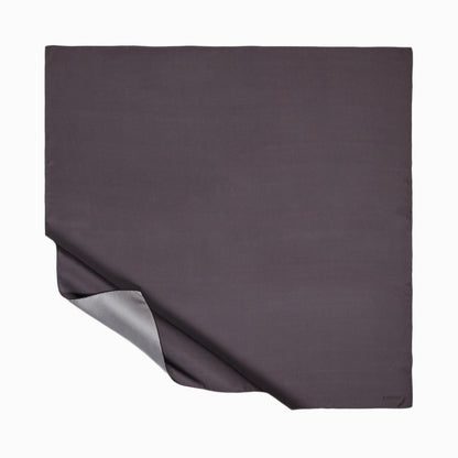İpekevi Düz Twill İpek Eşarp - Füme