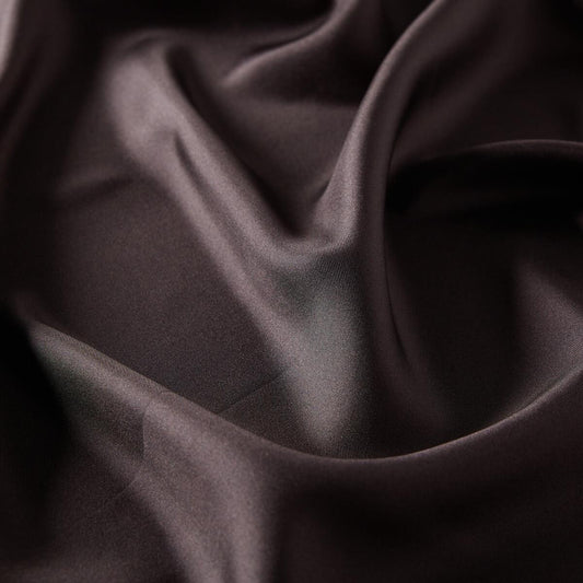 İpekevi Düz Twill İpek Eşarp - Kestane