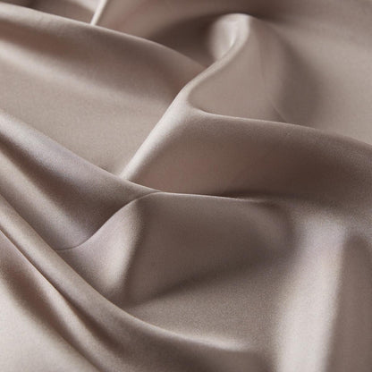 İpekevi Düz Twill İpek Eşarp - Koyu Taş