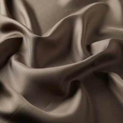 İpekevi Düz Twill İpek Eşarp - Kum Kahve
