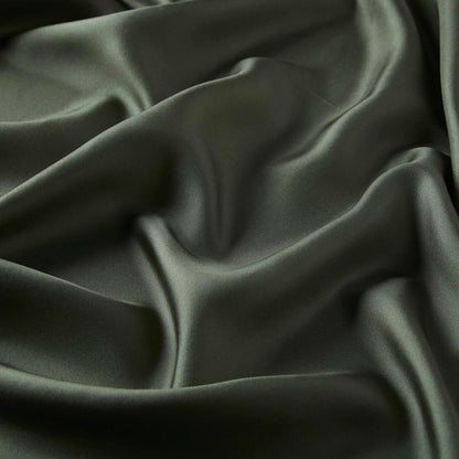 İpekevi Düz Twill İpek Eşarp - Zeytin