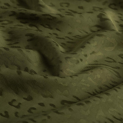 İpekevi Monogram Şal - Leopar Desenli - Çam Kokusu