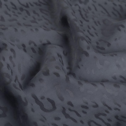 İpekevi Monogram Şal - Leopar Desenli - Gümüş