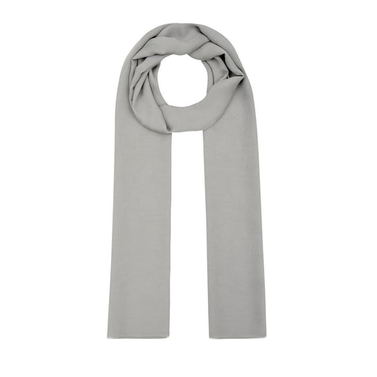 İpekevi Monogram Şal - Paisley Desenli - Gümüş