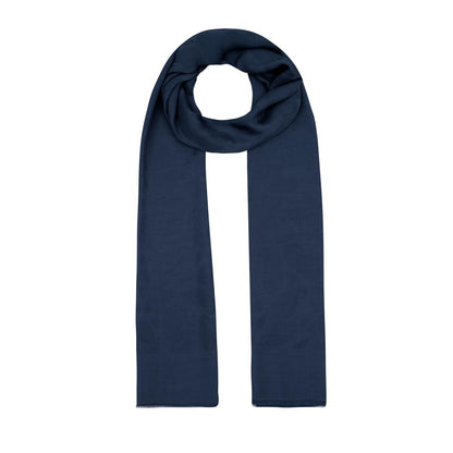 İpekevi Monogram Şal - Paisley Desenli - Lacivert