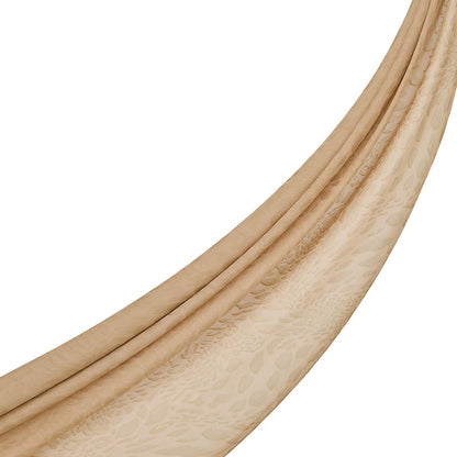 İpekevi Monogram Şal - Vahra Desenli - Taş