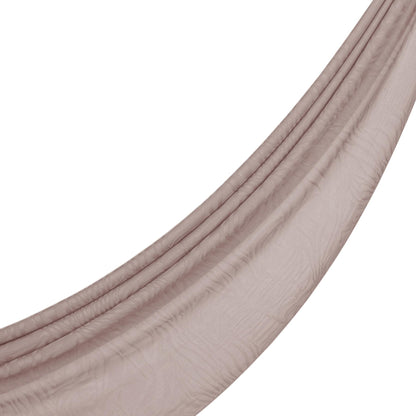 İpekevi Monogram Şal - Zebra Desenli - Taş