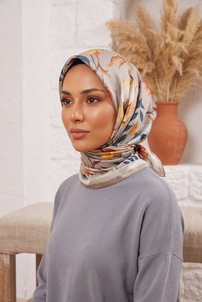 Armine Sport Twill Eşarp - 8740-92 Taş