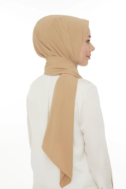 Levidor Medine İpeği Şal - Soft Camel