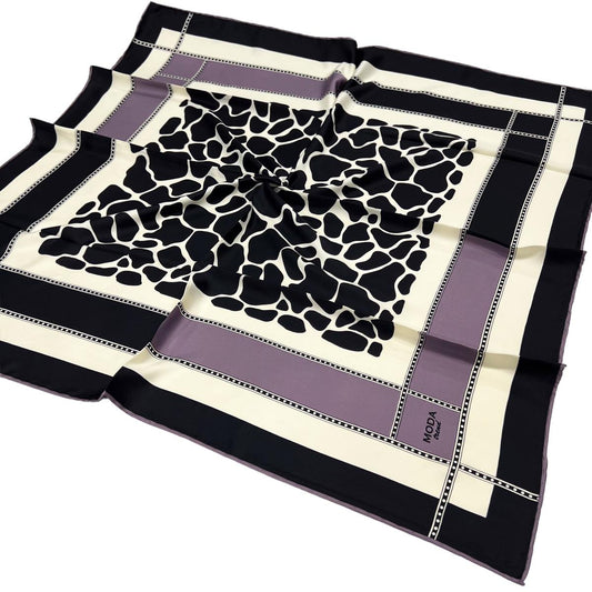 Moda Trend Twill Eşarp - 2135 - Erguvan