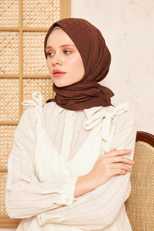 Pierre Cardin Cotton Eşarp - 1030400-931 Kahve