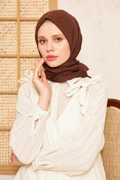 Pierre Cardin Cotton Eşarp - 1030400-931 Kahve
