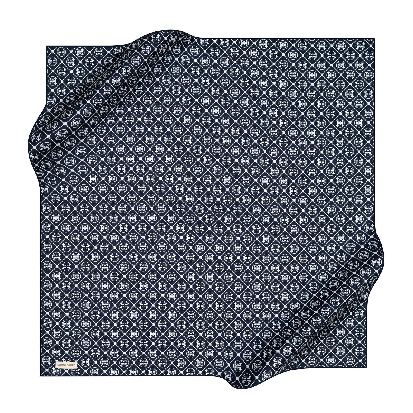Pierre Cardin İpek Eşarp - 8631230-321 Lacivert Sura