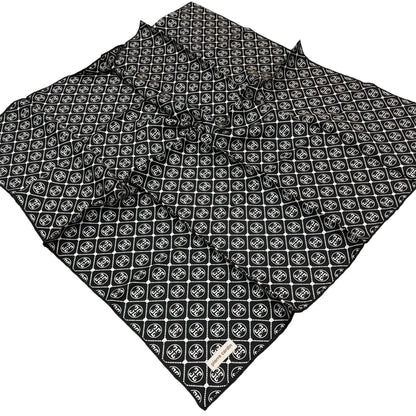 Pierre Cardin İpek Eşarp - 8631438-911 Siyah Krem