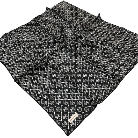 Pierre Cardin İpek Eşarp - 8631438-911 Siyah Krem