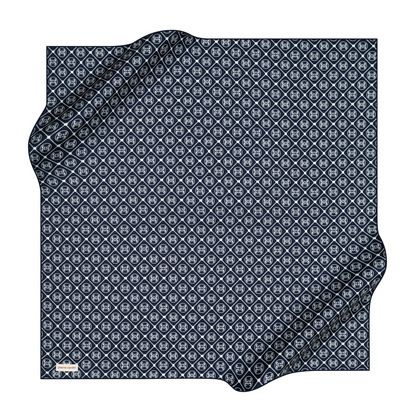 Pierre Cardin İpek Eşarp - 8631438-921 Lacivert