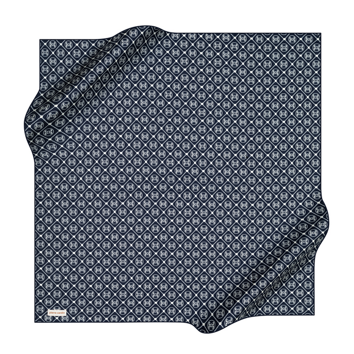 Pierre Cardin İpek Eşarp - 8631438-921 Lacivert
