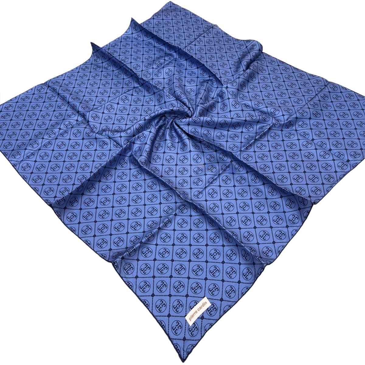 Pierre Cardin İpek Eşarp - 8631438-923 Kot Mavi