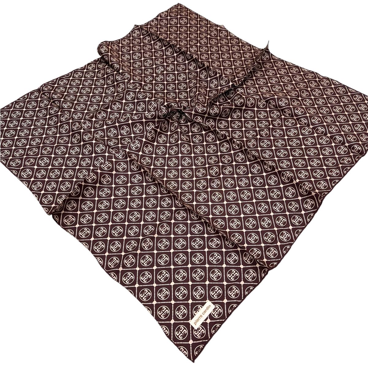 Pierre Cardin İpek Eşarp - 8631438-941 Koyu Bordo